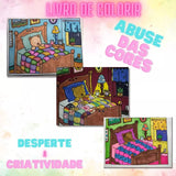 ColorZen Premium Um caderno de pintura para aliviar a mente e acender a criatividade.