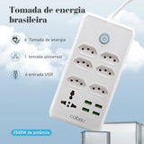 EnergiBox Turbo Carregue tudo, proteja tudo. Com filtro e tecnologia de ponta.