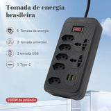 EnergiBox Turbo Carregue tudo, proteja tudo. Com filtro e tecnologia de ponta.