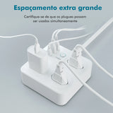 EnergiBox Turbo Carregue tudo, proteja tudo. Com filtro e tecnologia de ponta.
